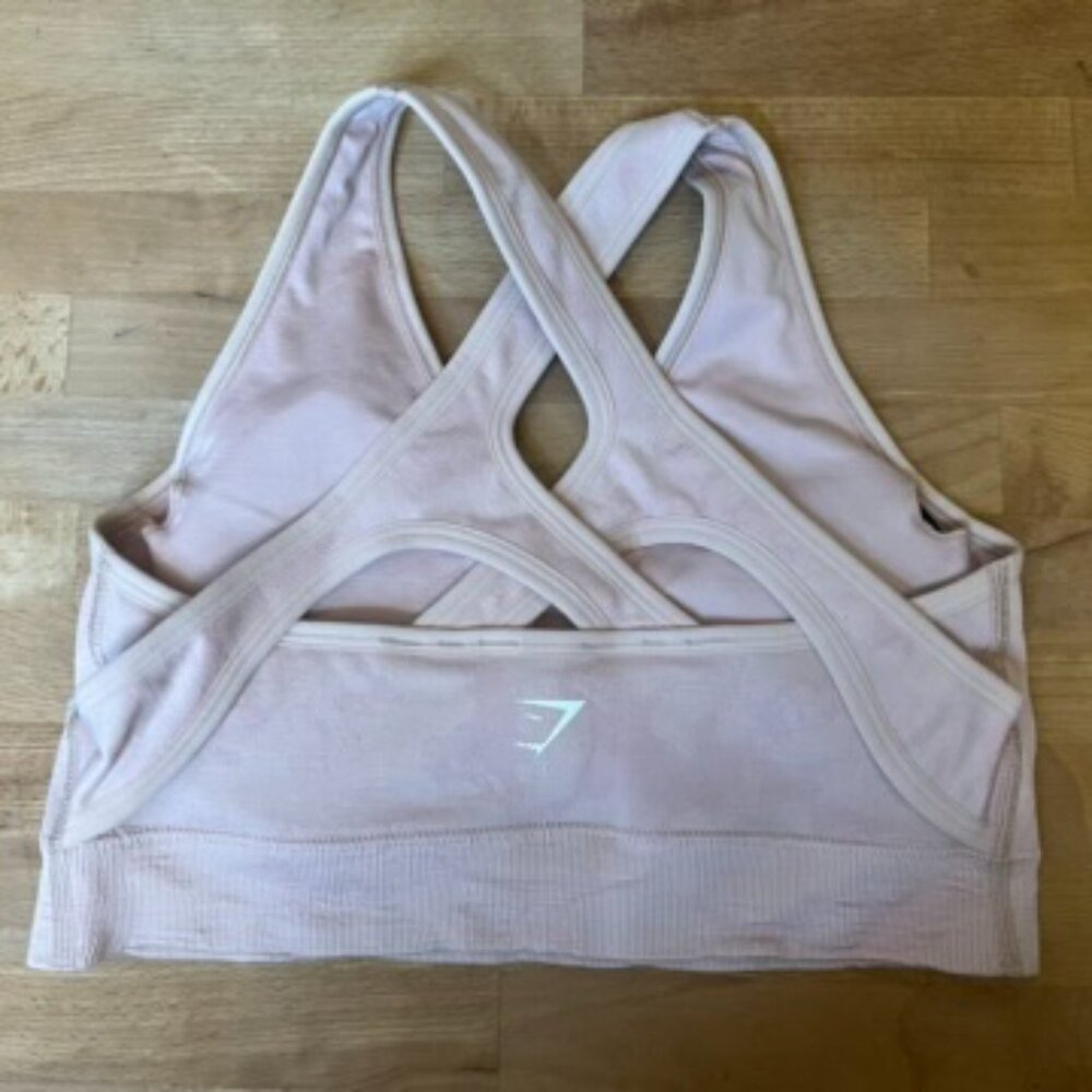 Gymshark Pink Sports Bra (M) - Picture 5 of 10